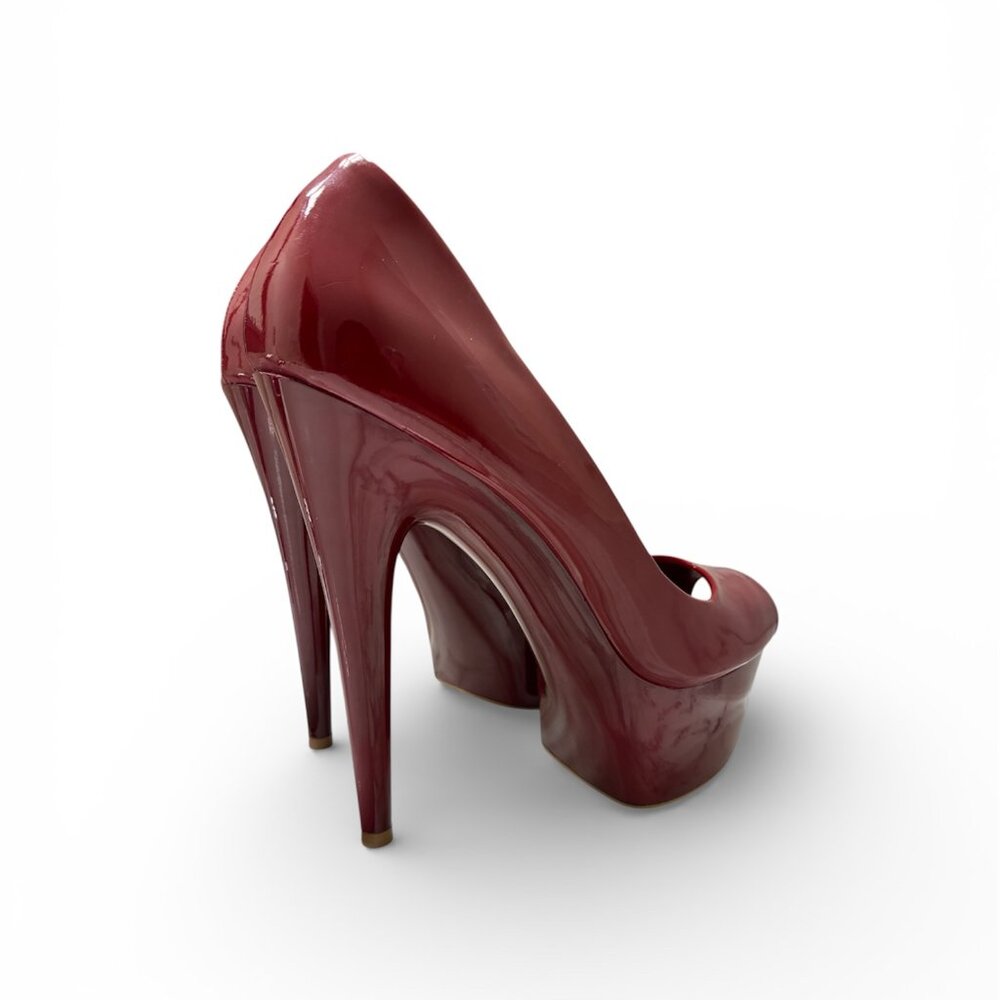 JustFab Red Heels - Size 9